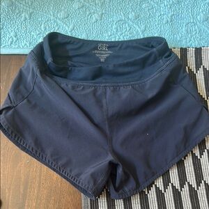 Athleta Blue Athletic Shorts Lightweight Performance